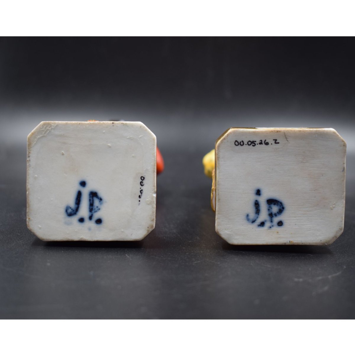 Pair Of Porcelain Perfume Holders By Jacob Petit, France, Mid-19th Century-photo-5