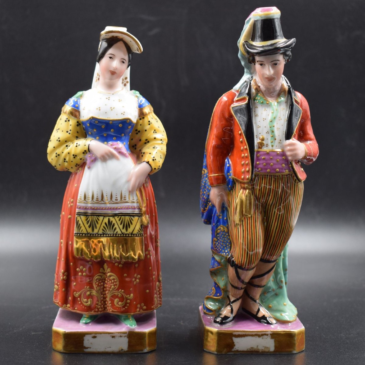 Pair Of Porcelain Perfume Holders By Jacob Petit, France, Mid-19th Century
