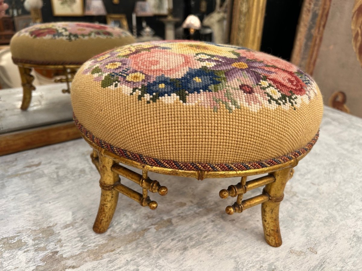 Bamboo Leg Stool -photo-5