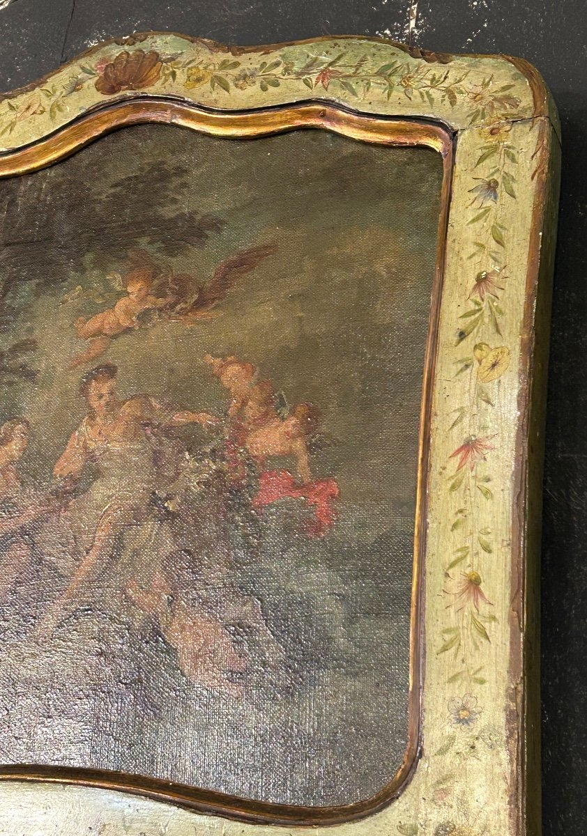 Trumeau Italien  époque XVIII Siècle -photo-4