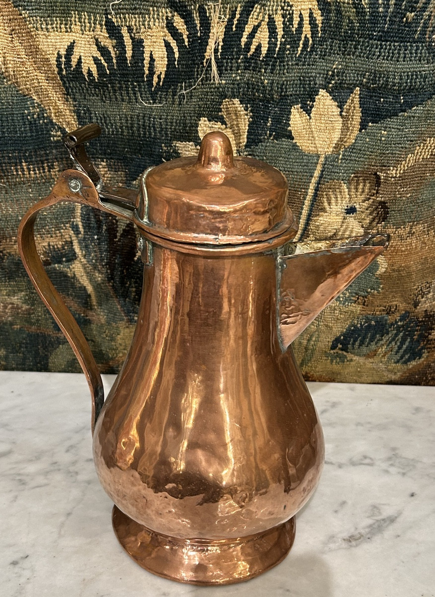 Coquemar En Cuivre XVIII Siècle 