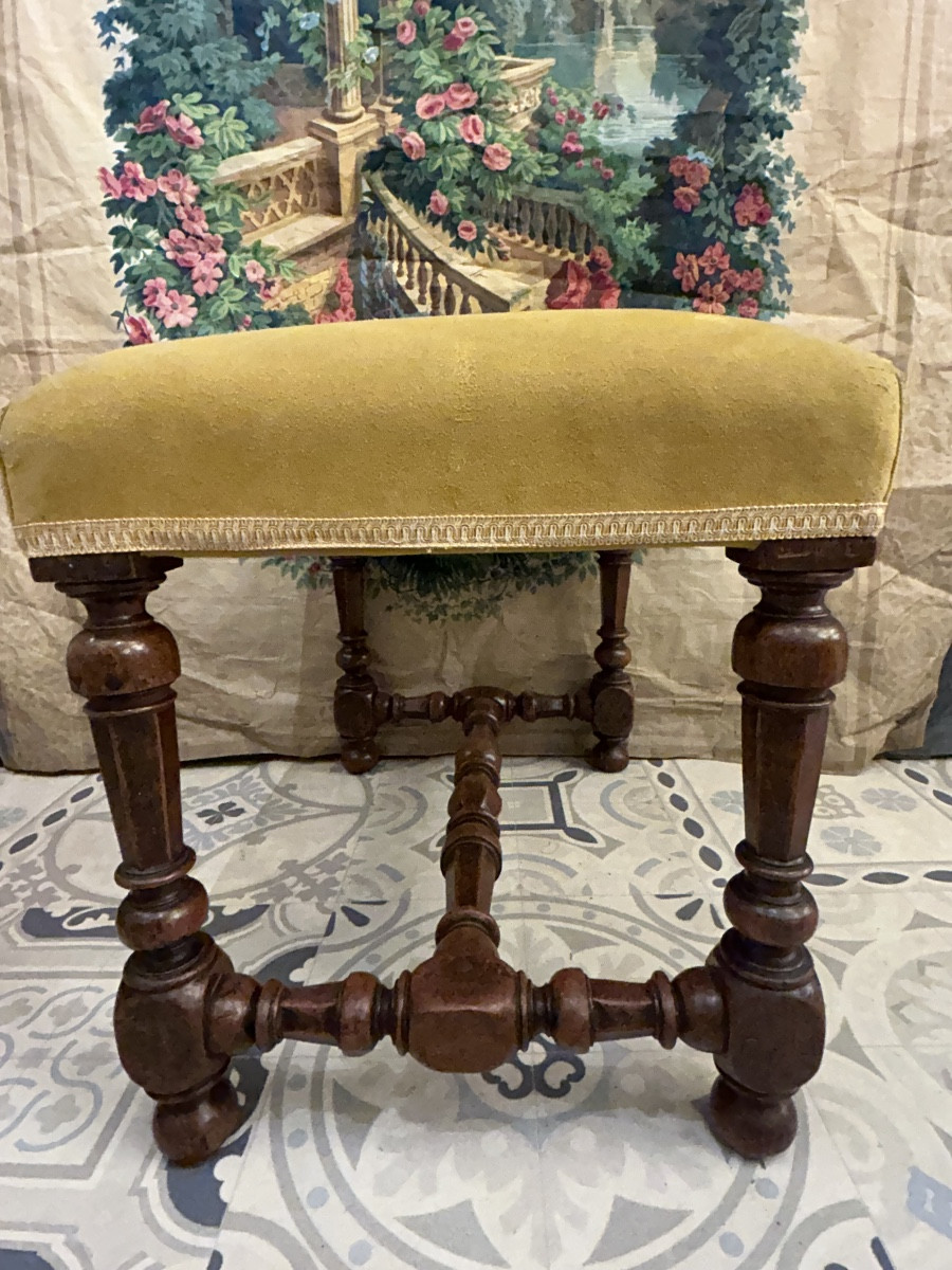 Tabouret D’époque Louis XIII-photo-3