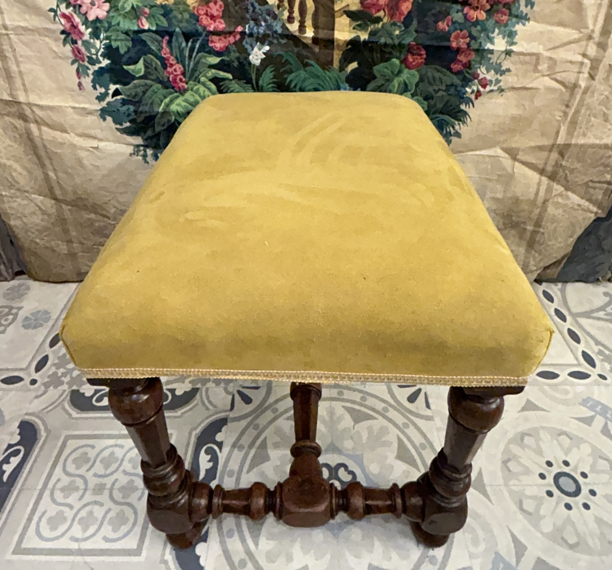 Tabouret D’époque Louis XIII-photo-4
