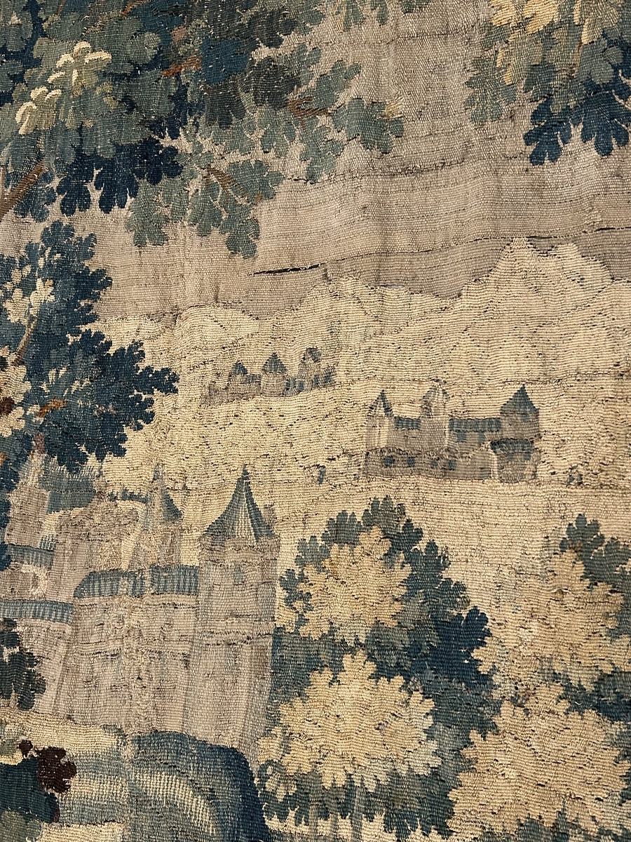 Tapisserie Aubusson XVIIIème siècle -photo-3