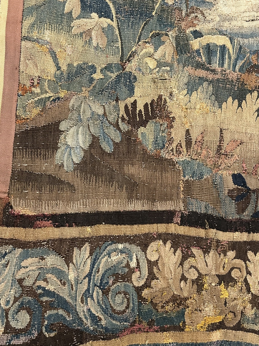 Tapisserie Aubusson XVIIIème siècle -photo-2