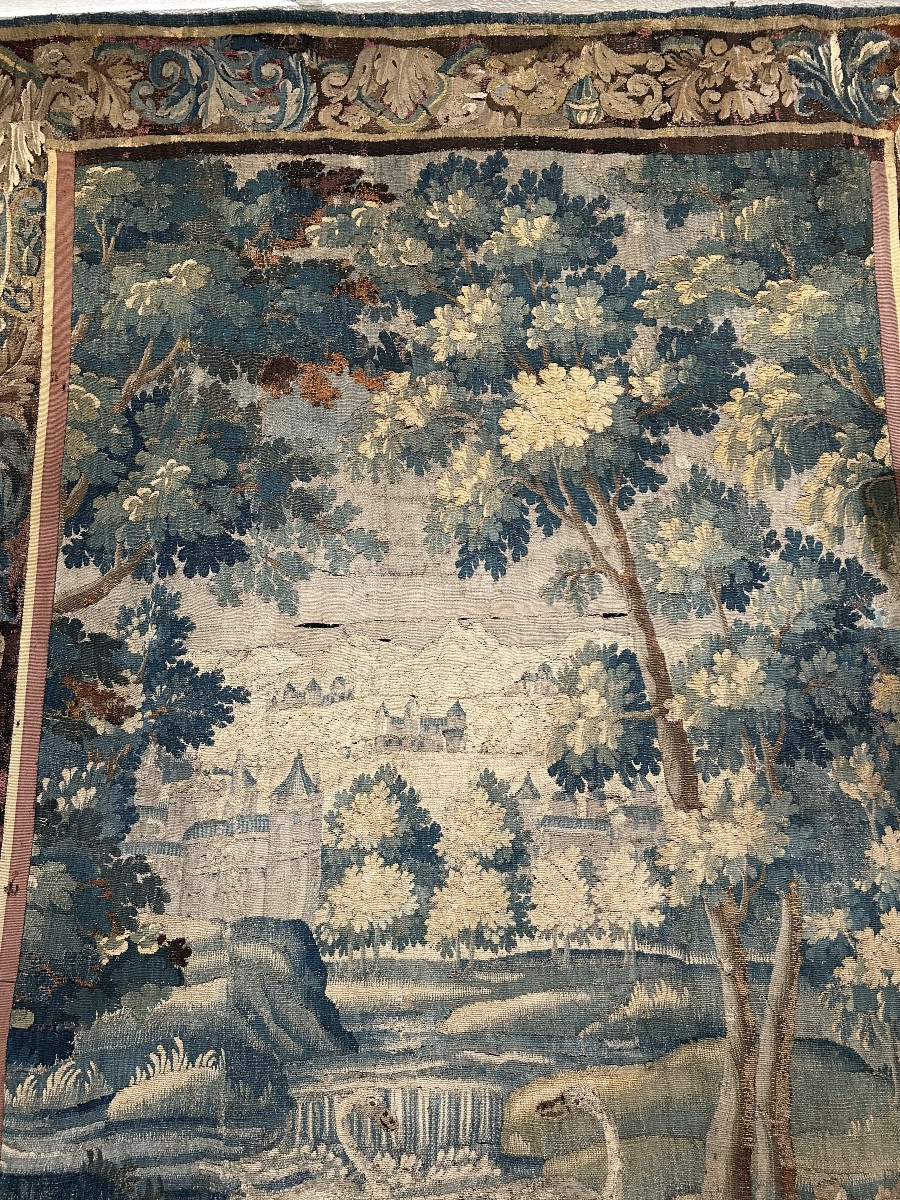 Tapisserie Aubusson XVIIIème siècle -photo-5