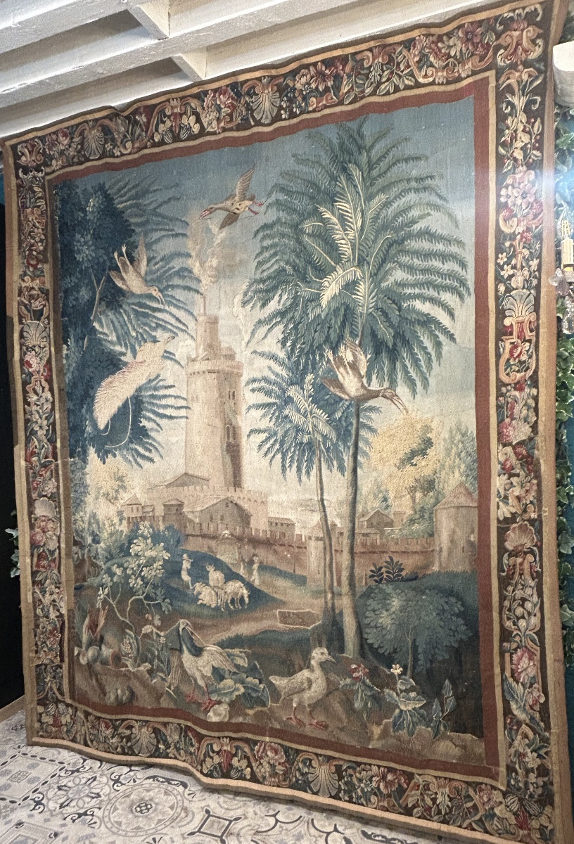 Tapestry From The Royal Manufacture Of Beauvais -photo-2