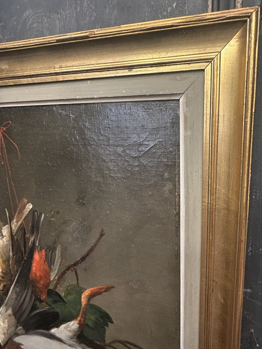 Still Life Painting With Game -photo-1
