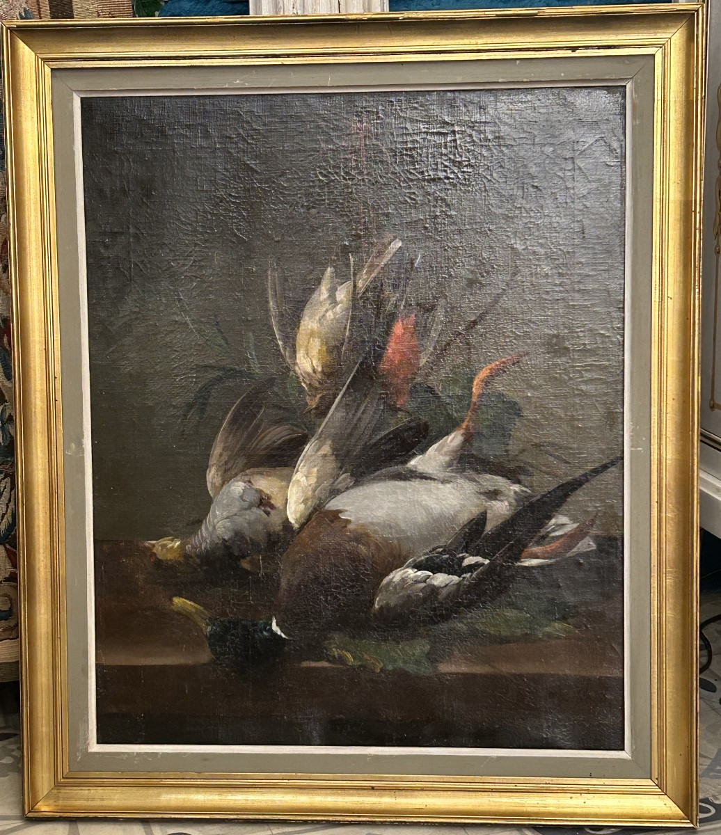 Still Life Painting With Game 