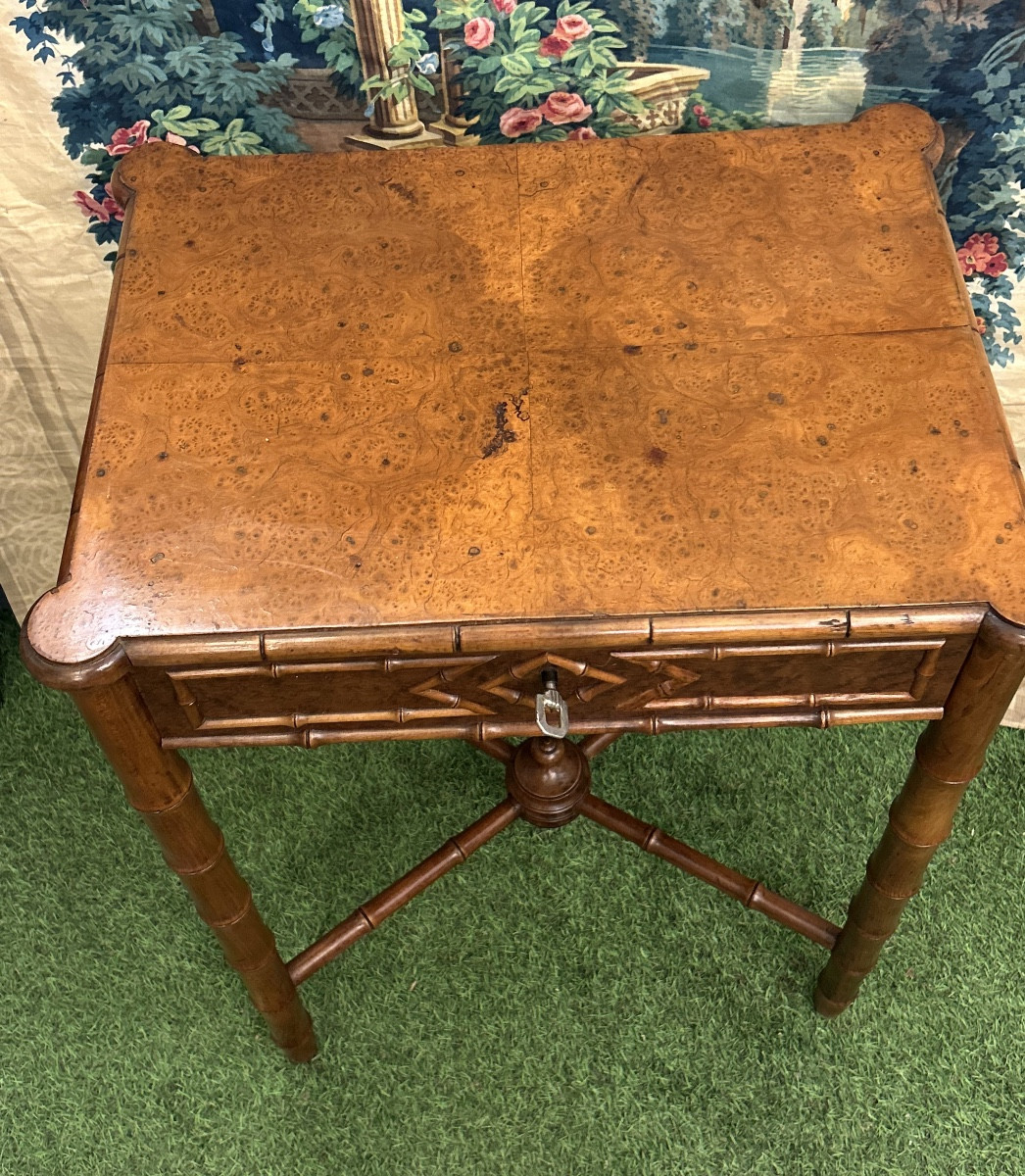 Bamboo-style Work Table -photo-1