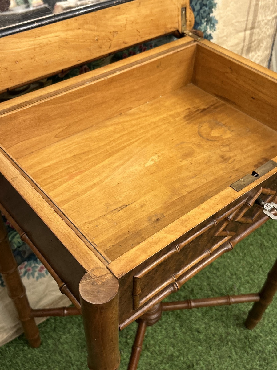 Bamboo-style Work Table -photo-3