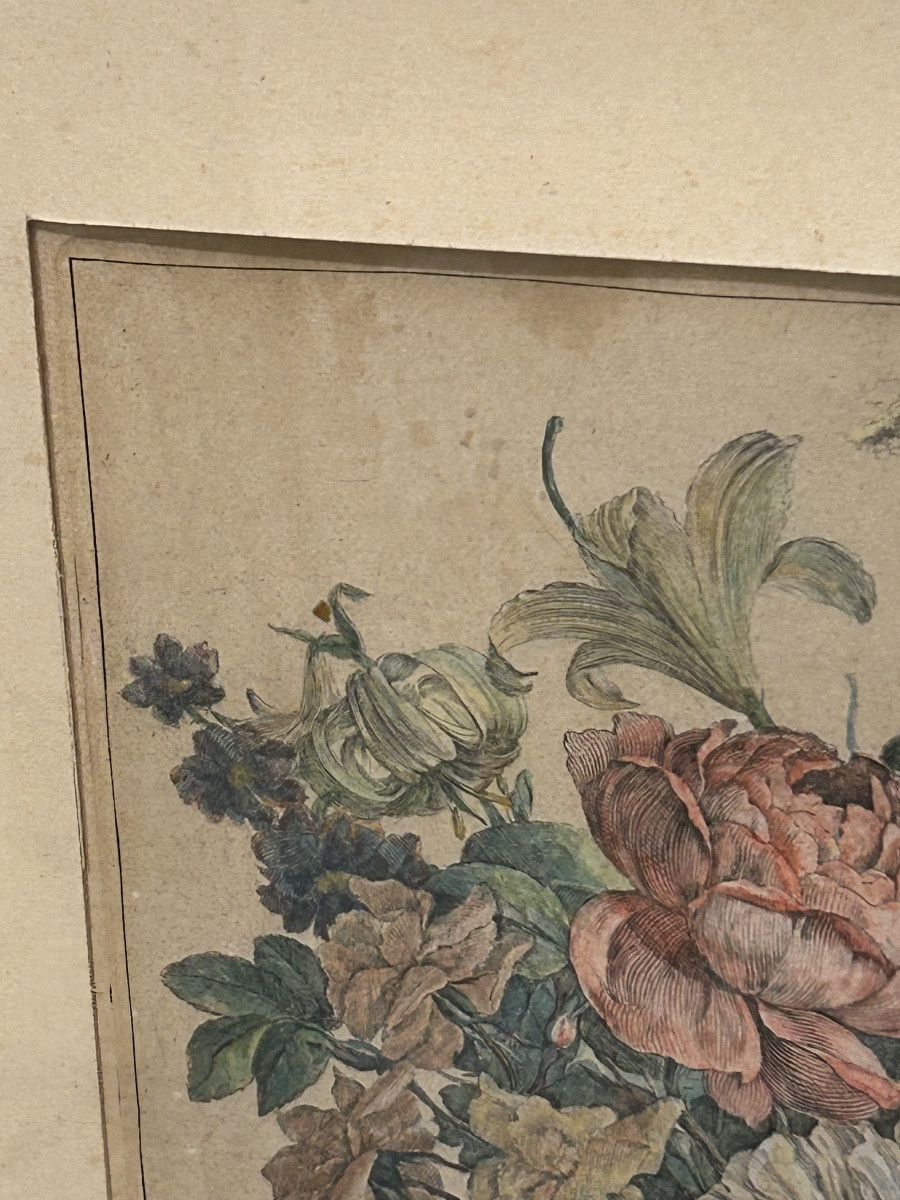 Two Framed 18th Century Engravings -photo-3