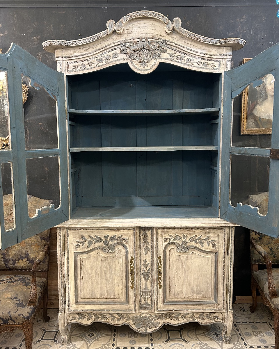 Norman Sideboard With Two Glass Panels -photo-2