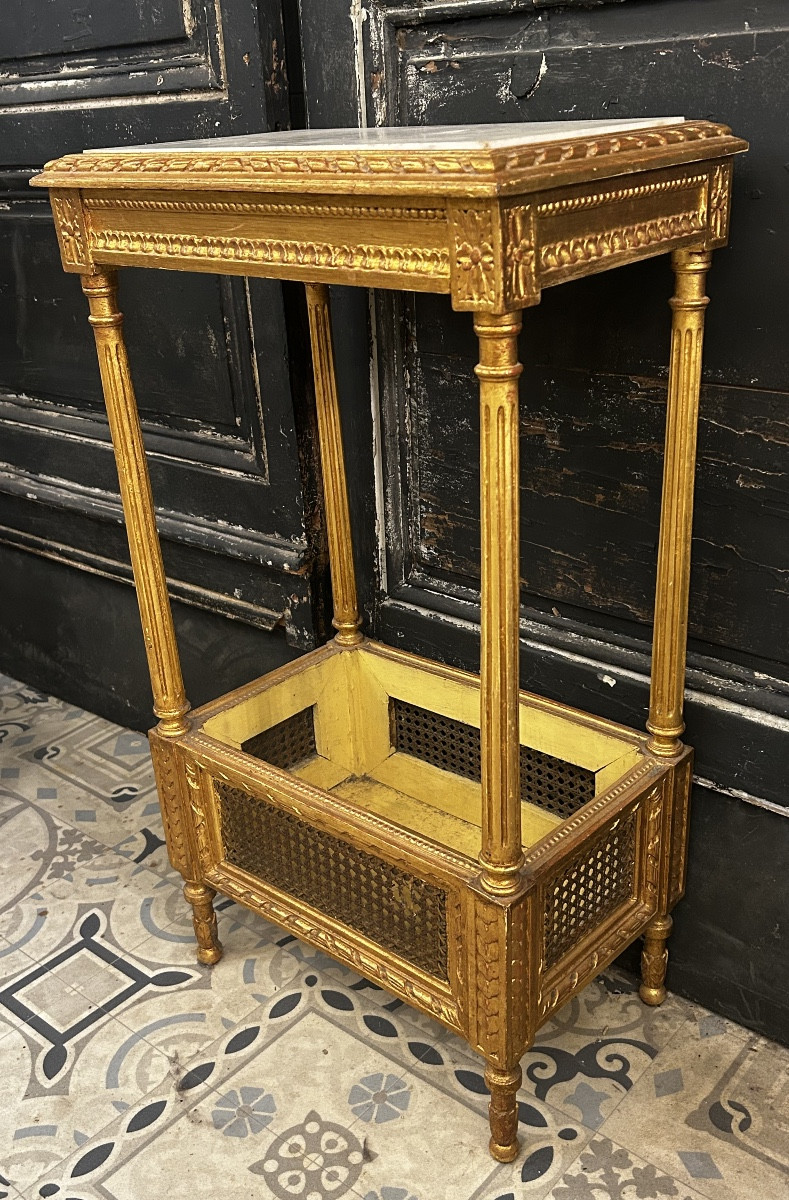 Louis XVI Style Giltwood Table-photo-2