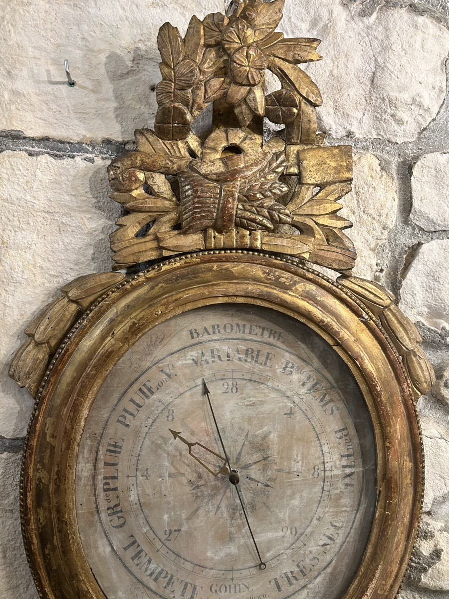 Baromètre Époque Louis XVI -photo-4