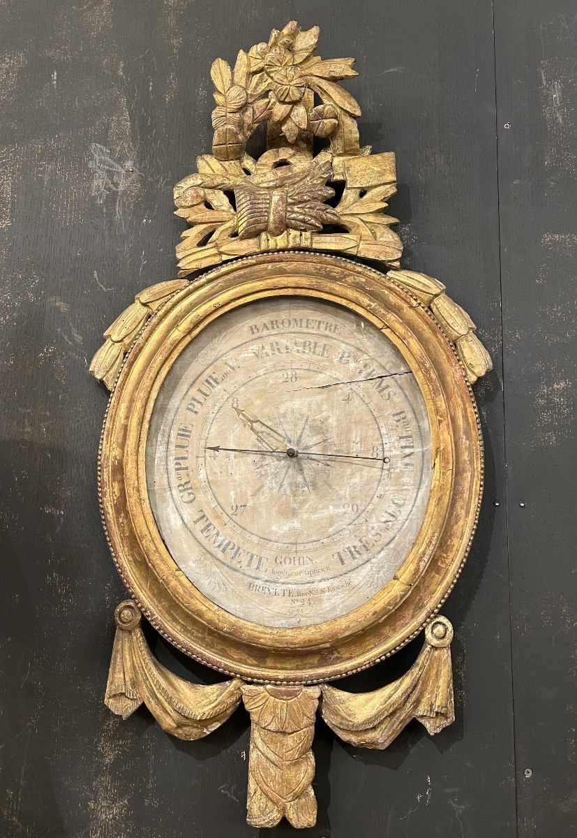 Louis XVI Era Barometer 