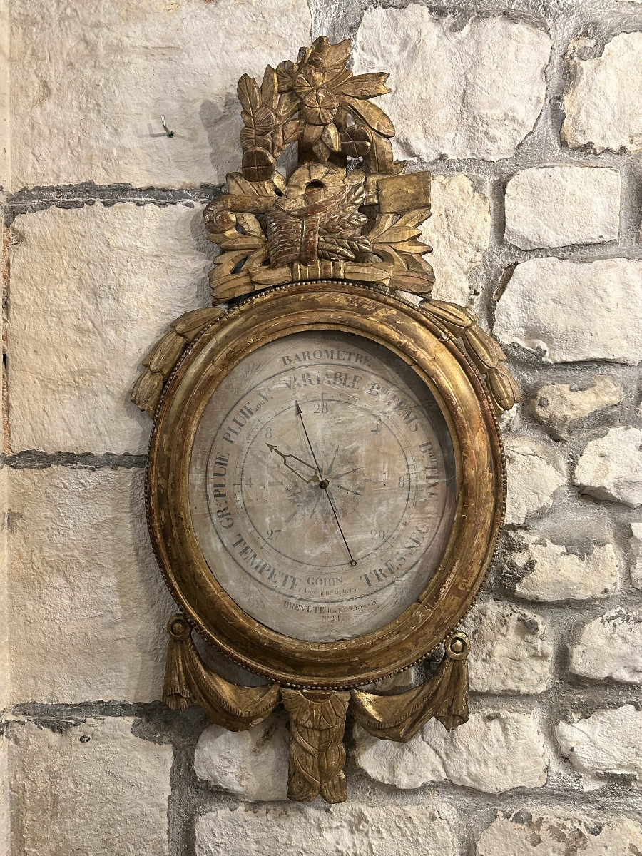 Baromètre Époque Louis XVI 