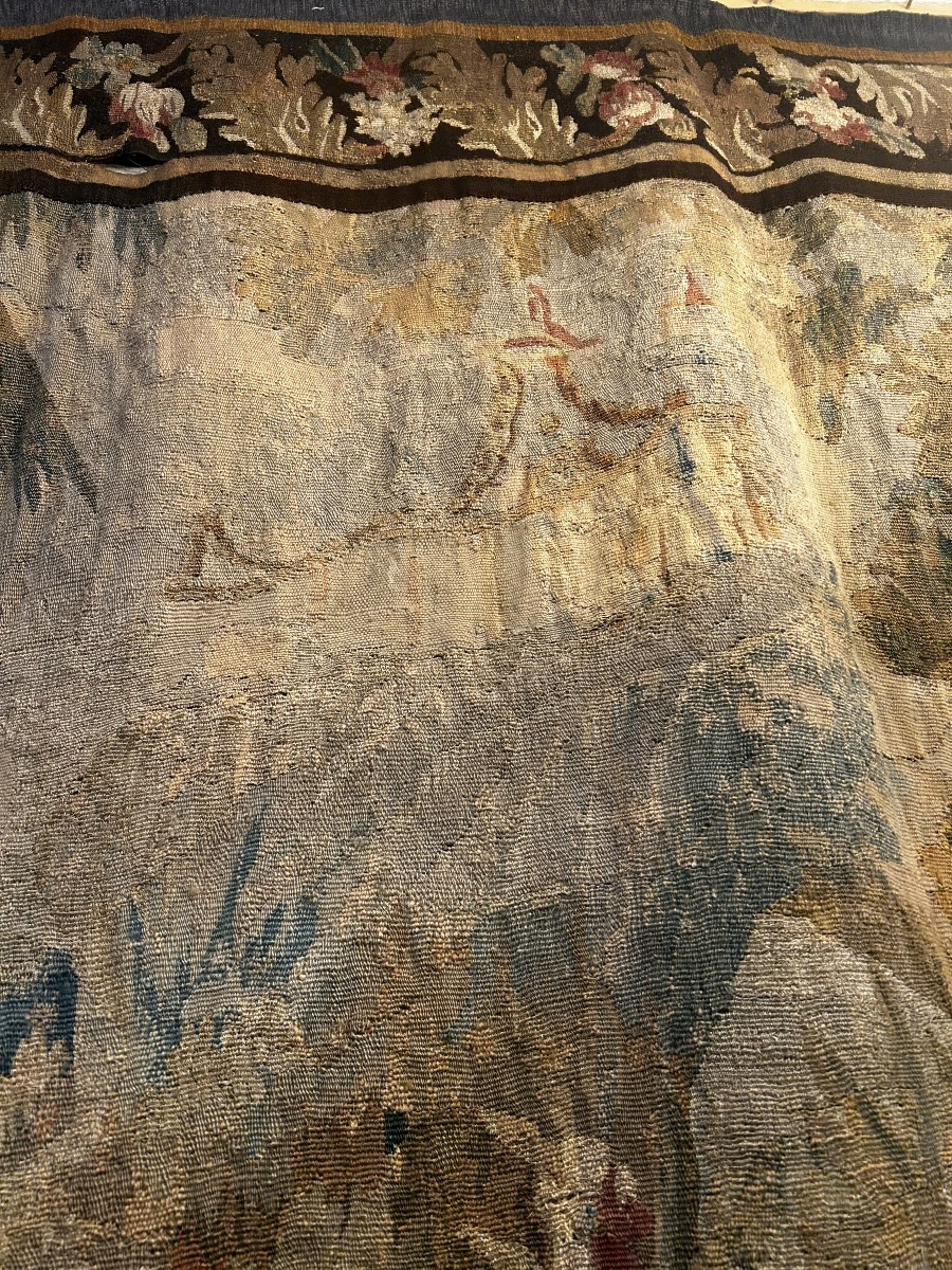 18th-century Aubusson Tapestry -photo-5