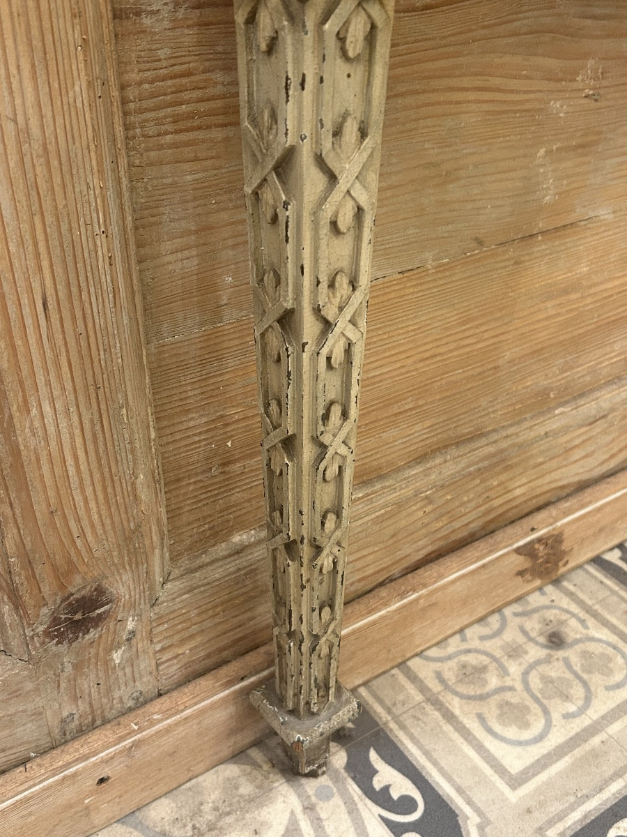 Louis XVI Half-moon Console -photo-1