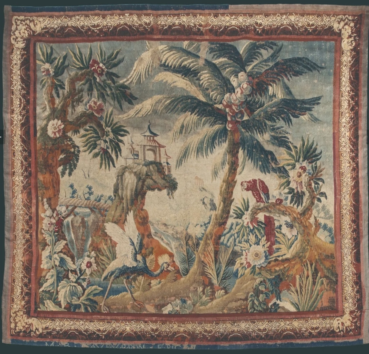 Manufacture Royale D’ Aubusson tapisserie  XVIIIème siècle 