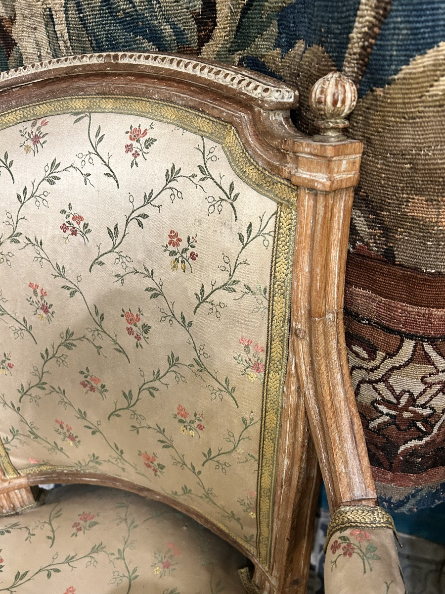 Louis XVI Cabriolet Armchair -photo-2