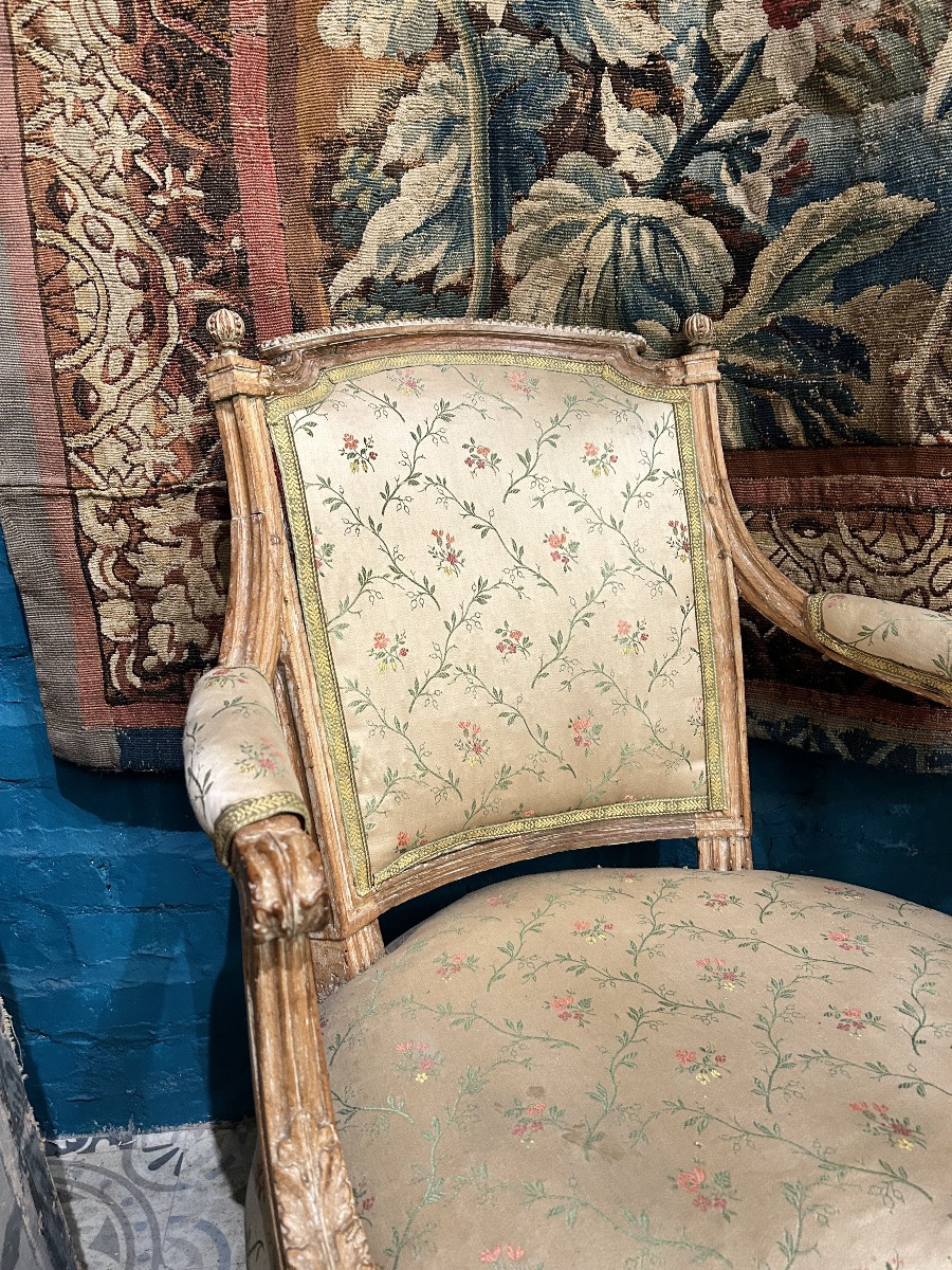 Louis XVI Cabriolet Armchair -photo-6