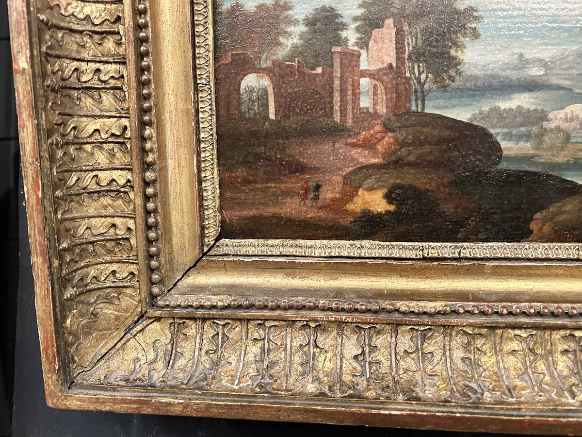 Landscape Painting Of Ruins -photo-4