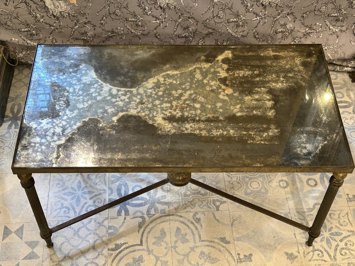 Table basse attribué MaisoN Jansen -photo-3