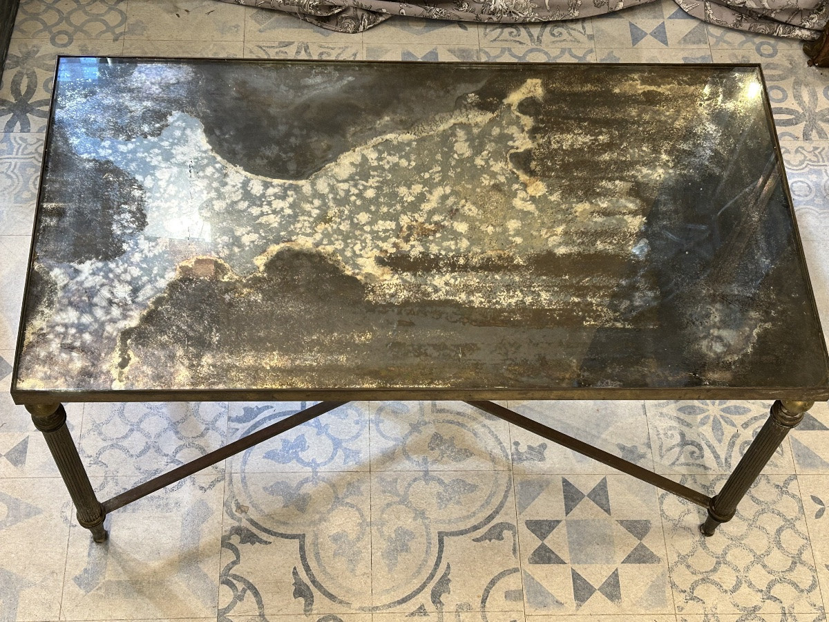 Table basse attribué MaisoN Jansen -photo-2