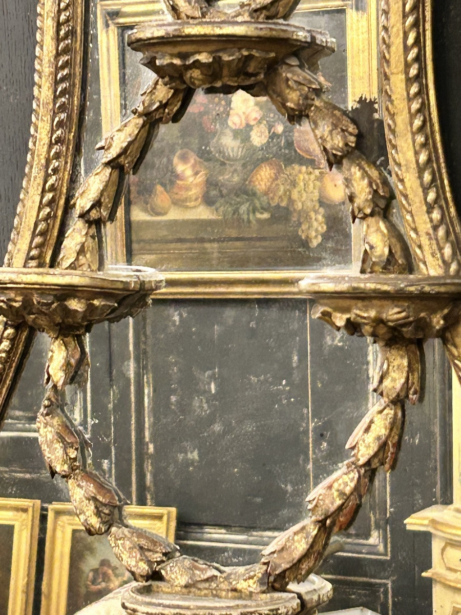 Louis XVI Style Wall Mirror-photo-3
