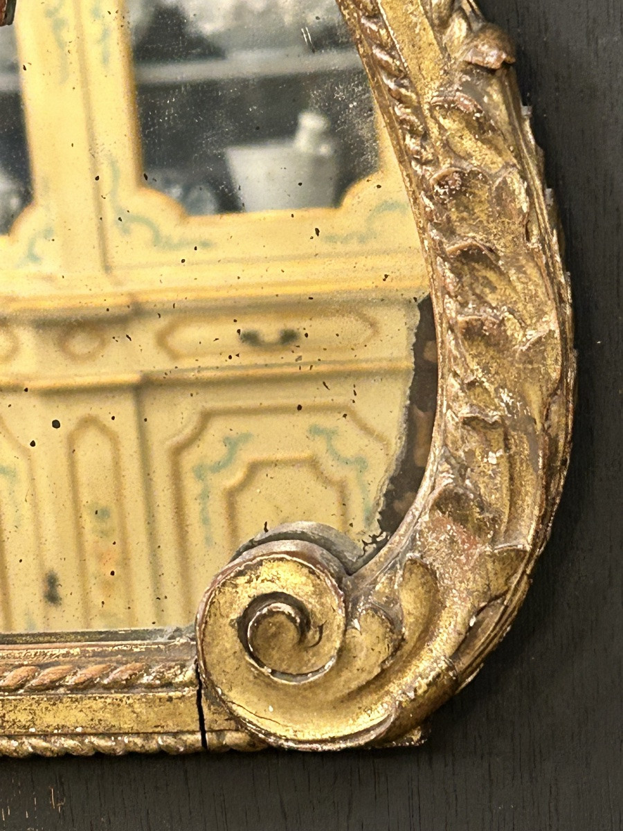 Louis XVI Style Wall Mirror-photo-4