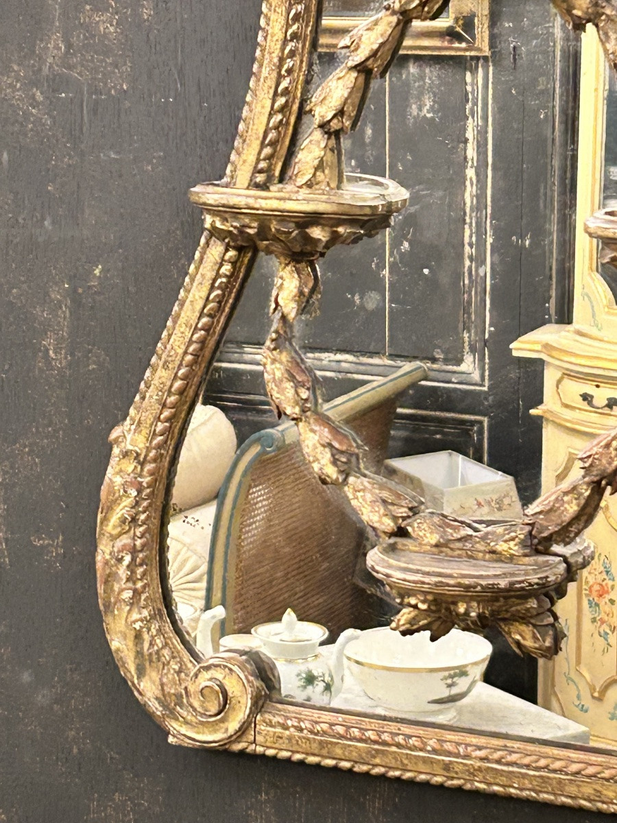 Louis XVI Style Wall Mirror-photo-1