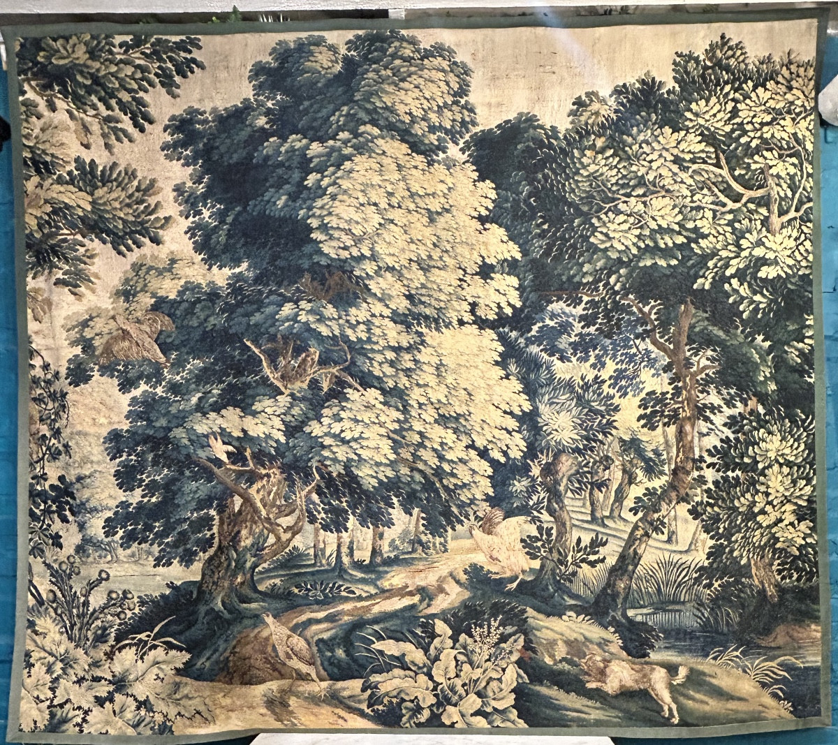 Tapestry Greenery Aubusson Manufacture 18th Century