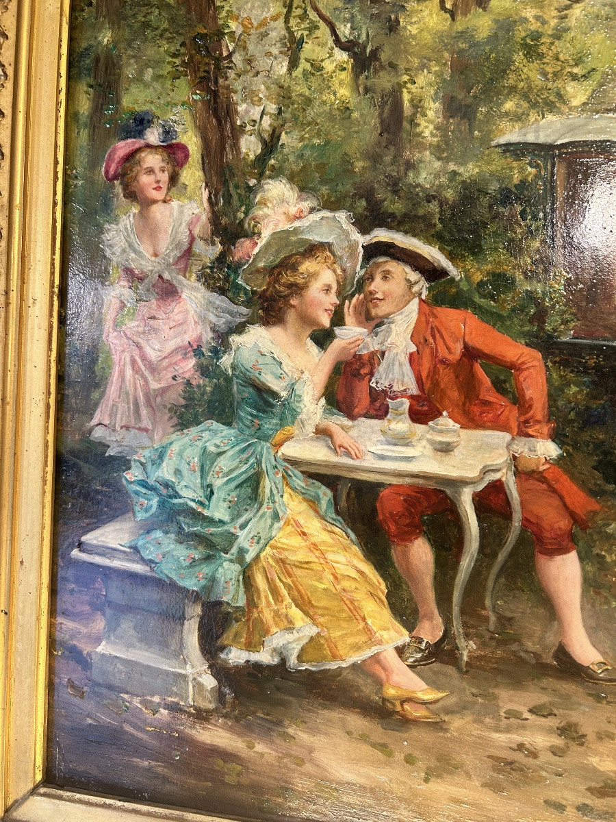 Oil On Panel Mariano Alonzo -perez-photo-2