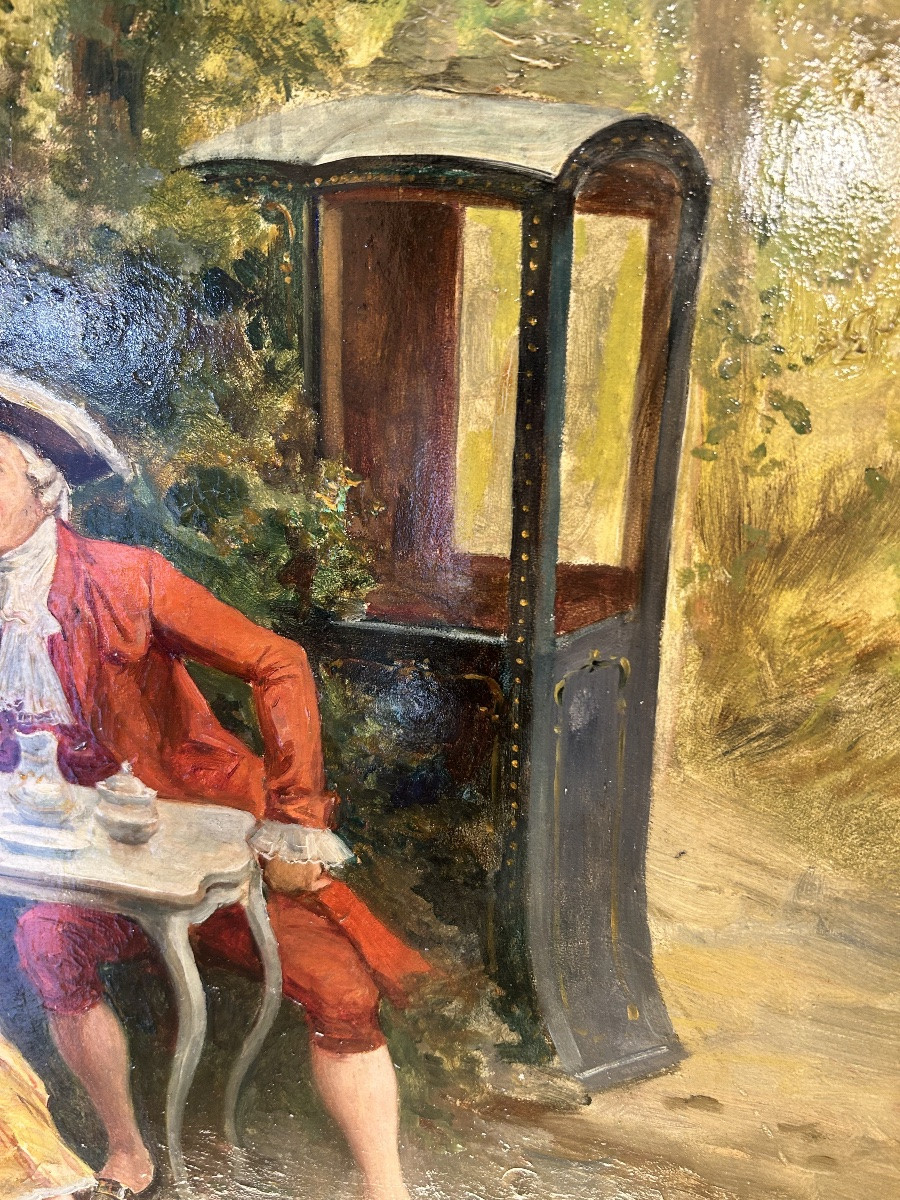 Oil On Panel Mariano Alonzo -perez-photo-3