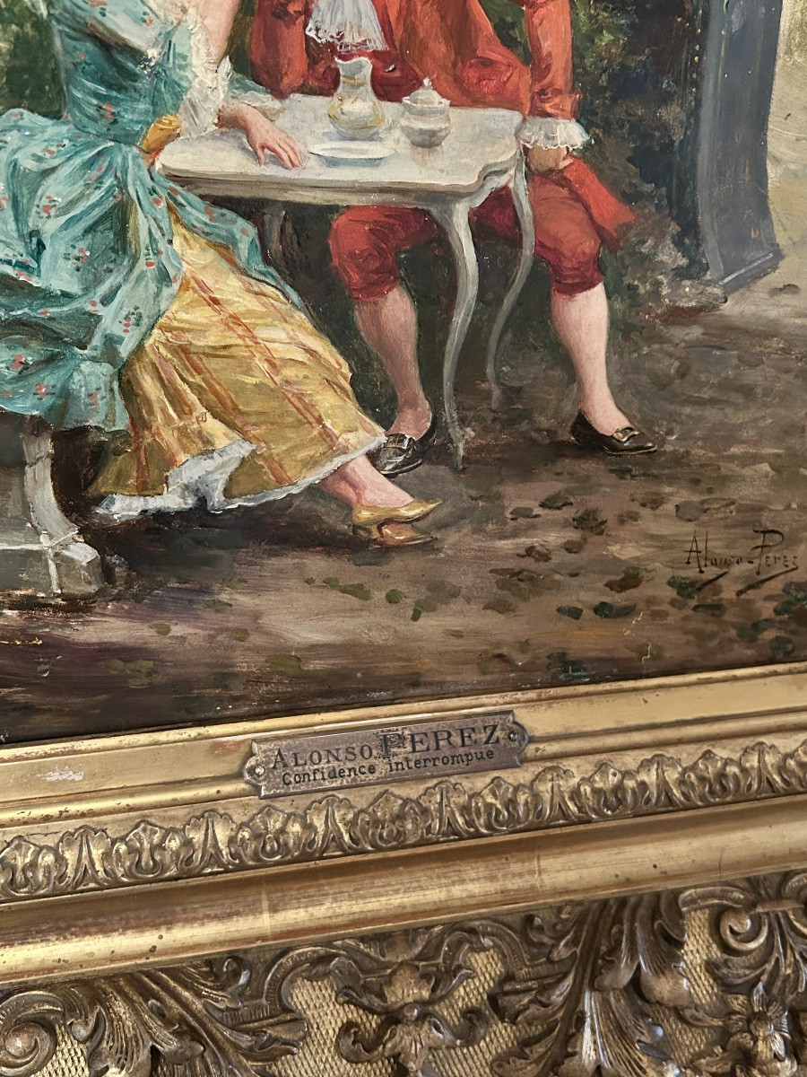 Oil On Panel Mariano Alonzo -perez-photo-2