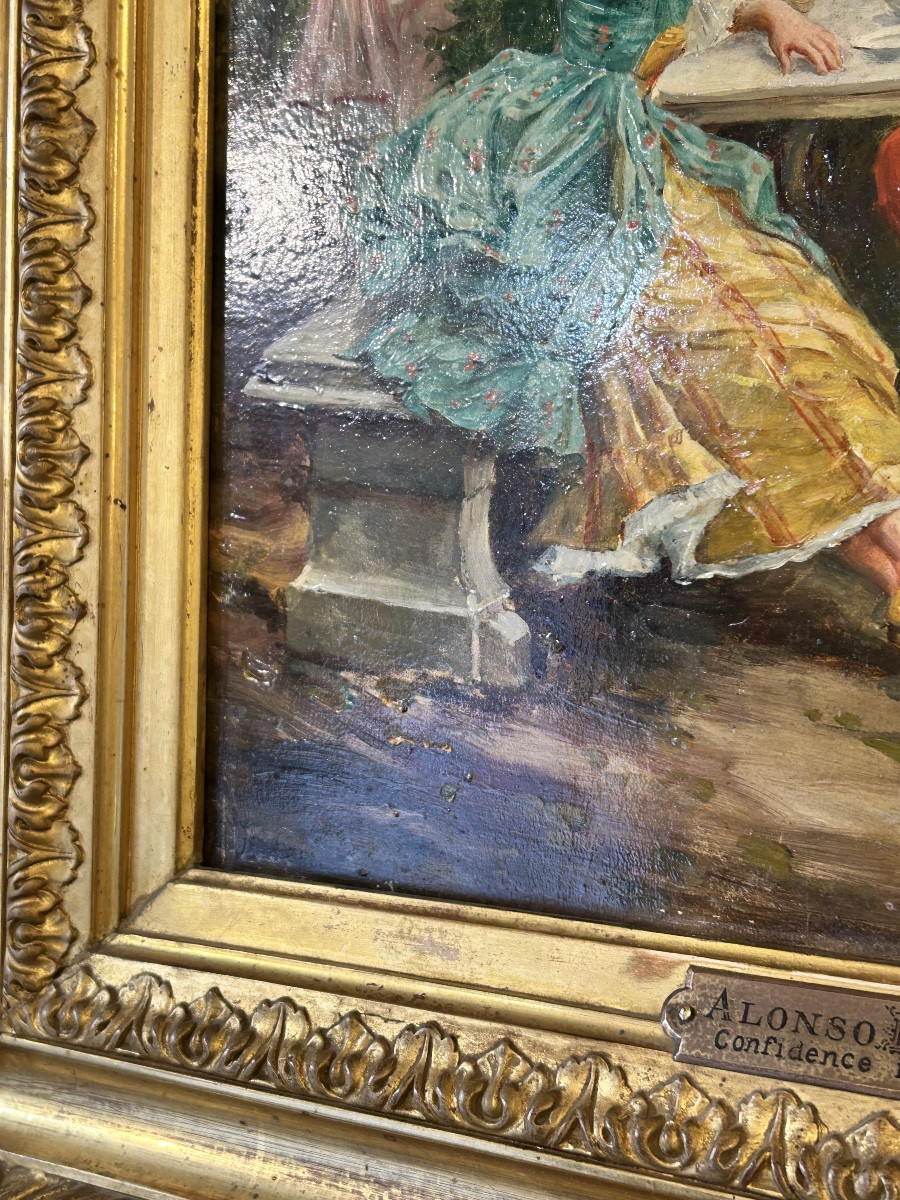 Oil On Panel Mariano Alonzo -perez-photo-4