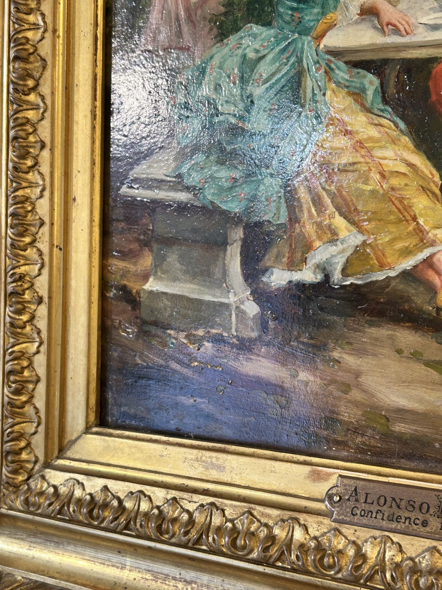 Oil On Panel Mariano Alonzo -perez-photo-8