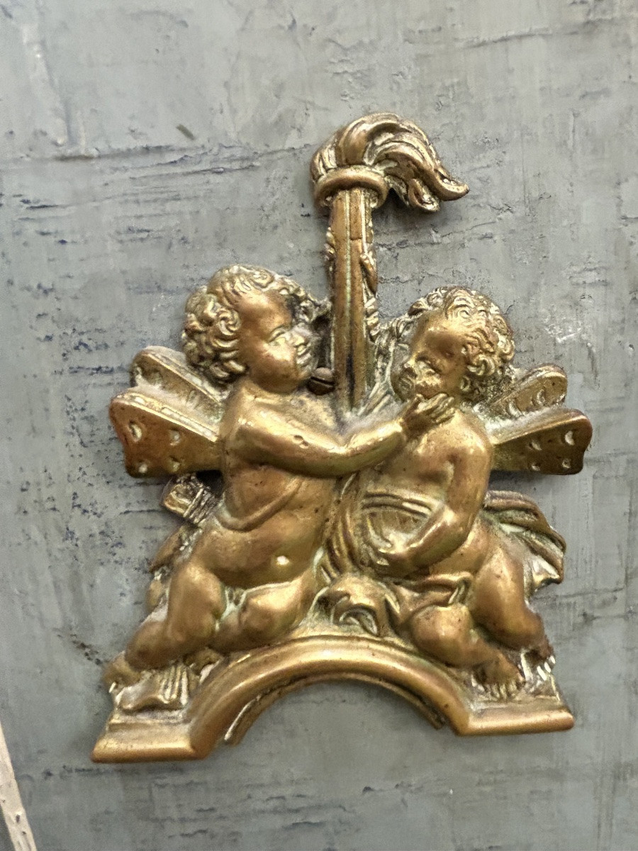 Louis XVI Rechambered Wood Corner Cabinet-photo-1