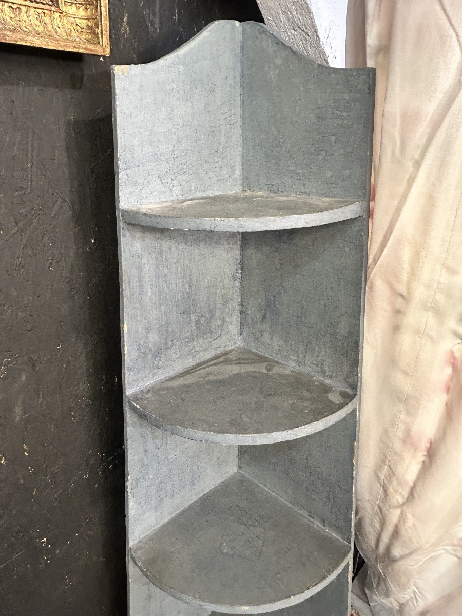 Louis XVI Rechambered Wood Corner Cabinet-photo-8