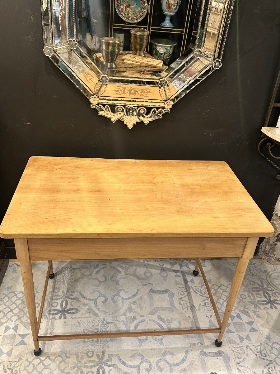 Table bureau style Biedermeier-photo-2