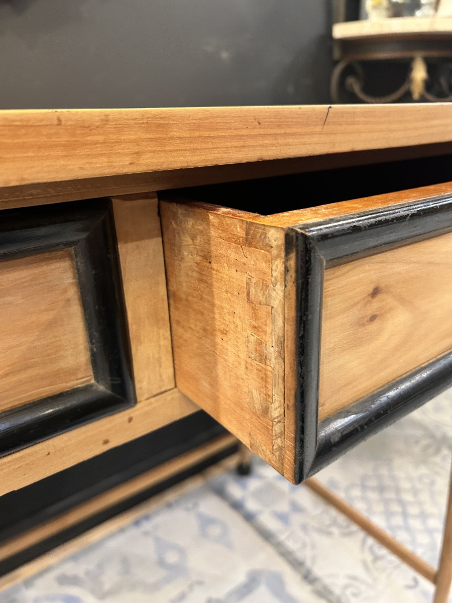Table bureau style Biedermeier-photo-3