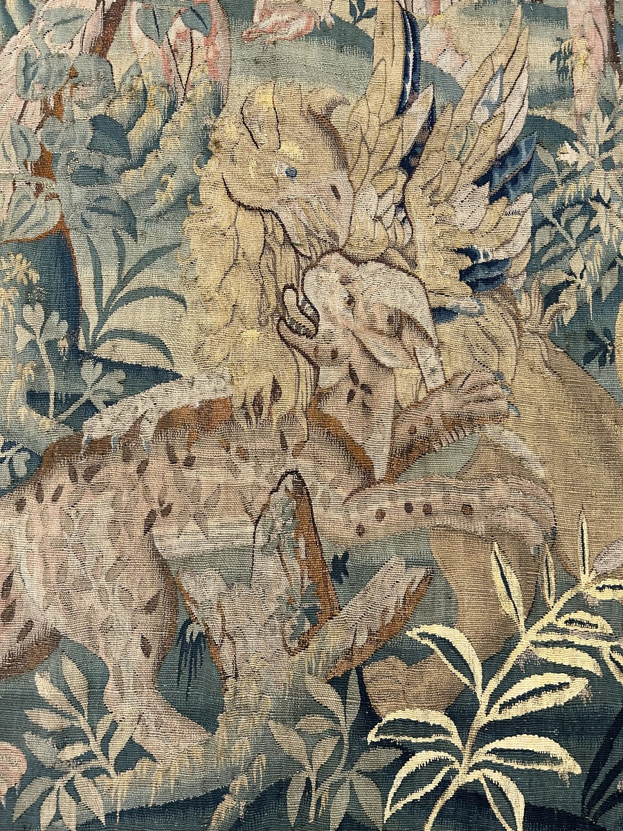 Tapisserie D’Audenarde Flandres XVI Eme siècle -photo-2