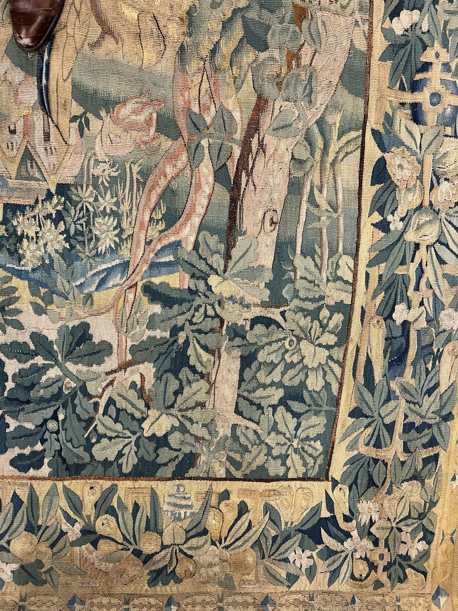 Tapisserie D’Audenarde Flandres XVI Eme siècle -photo-2