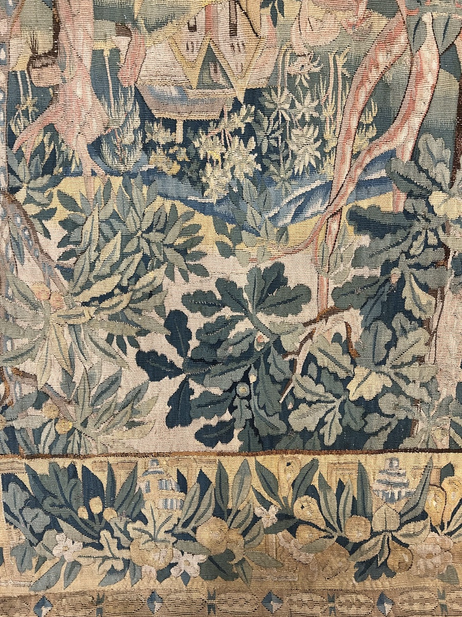 Tapisserie D’Audenarde Flandres XVI Eme siècle -photo-6