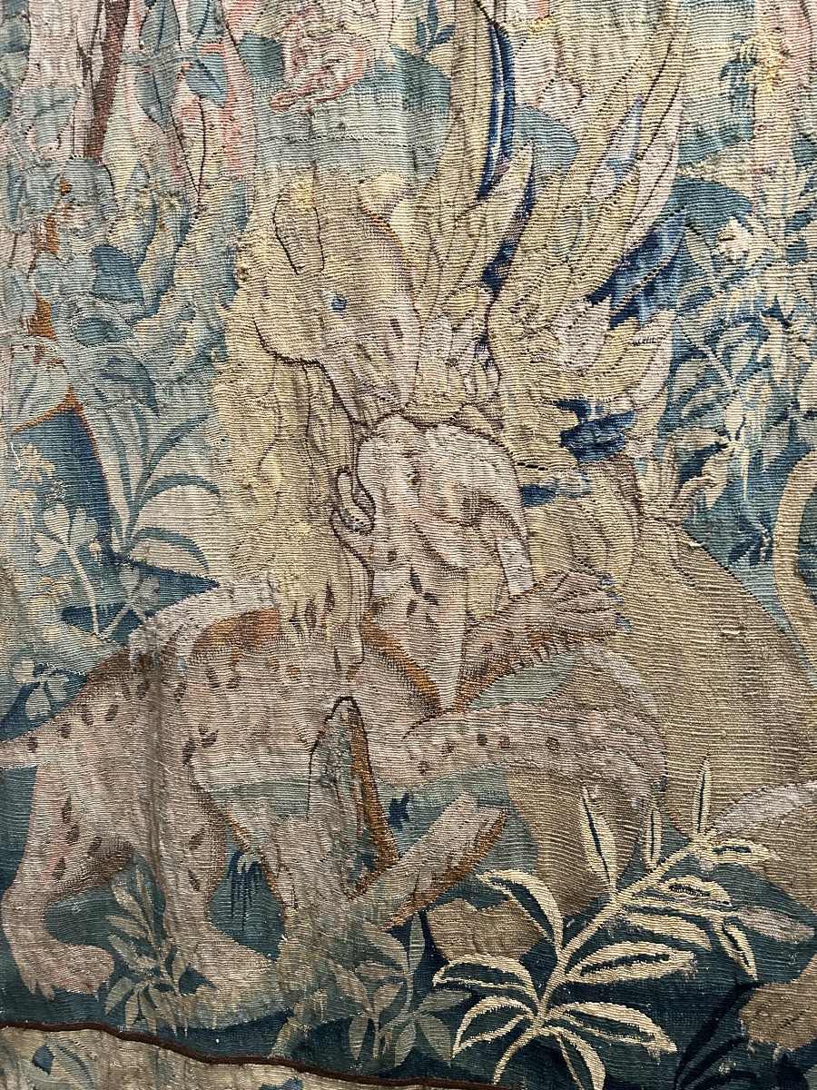 Tapisserie D’Audenarde Flandres XVI Eme siècle -photo-7