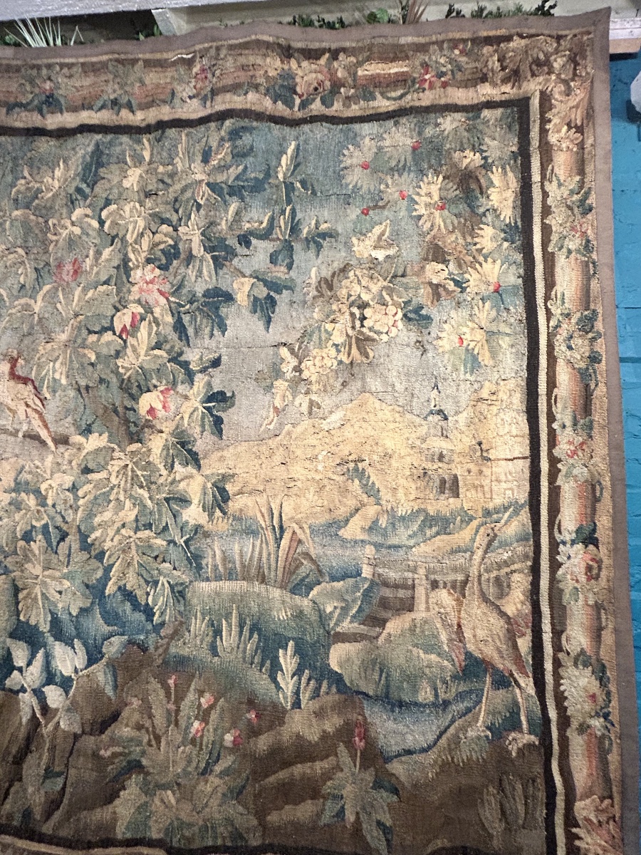 Tapisserie Aubusson XVII  éme  siècle -photo-4