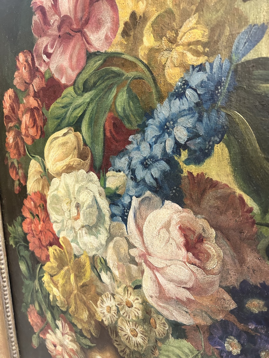 Still Life Painting With Flowers-photo-3