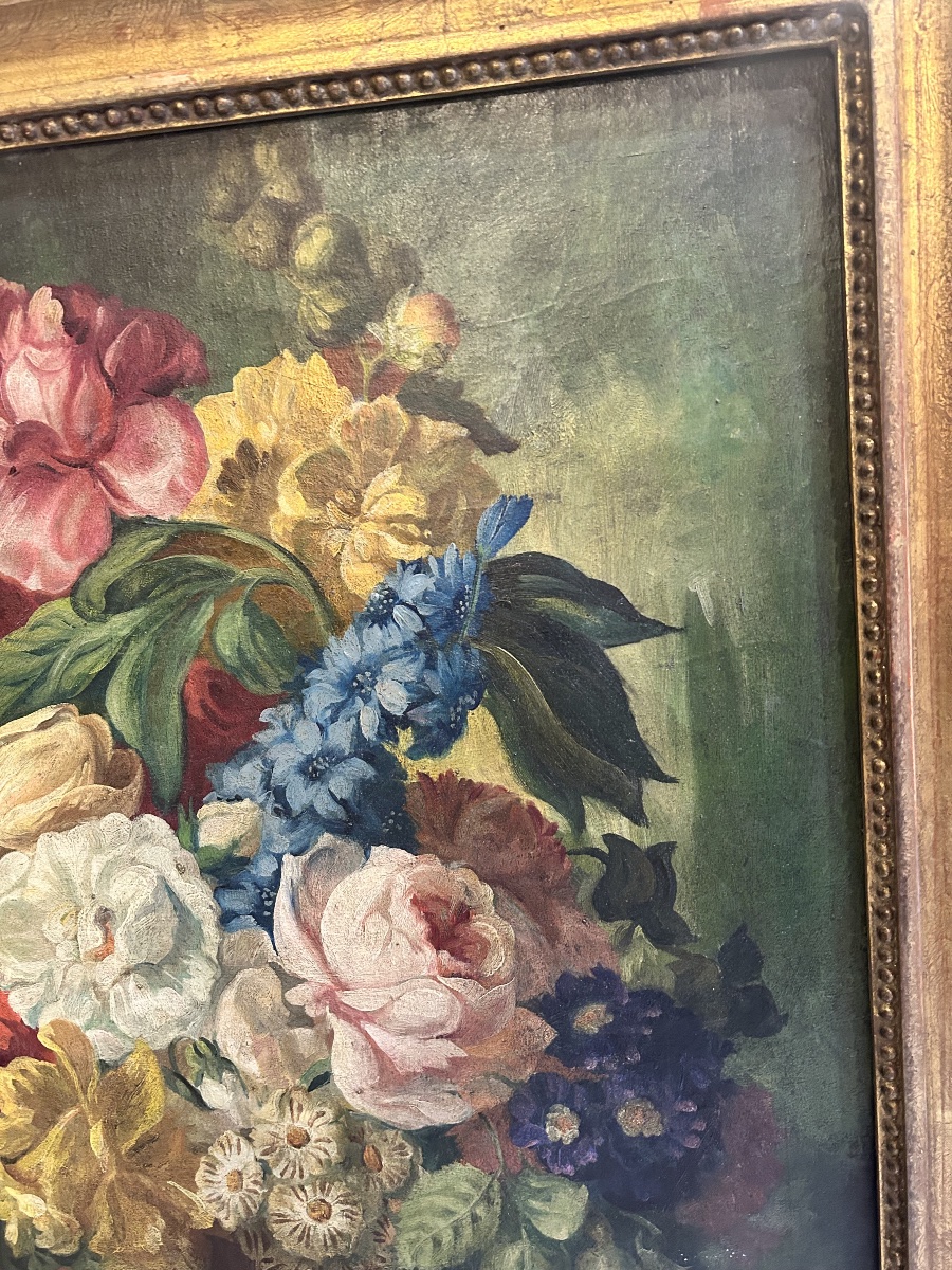 Still Life Painting With Flowers-photo-4