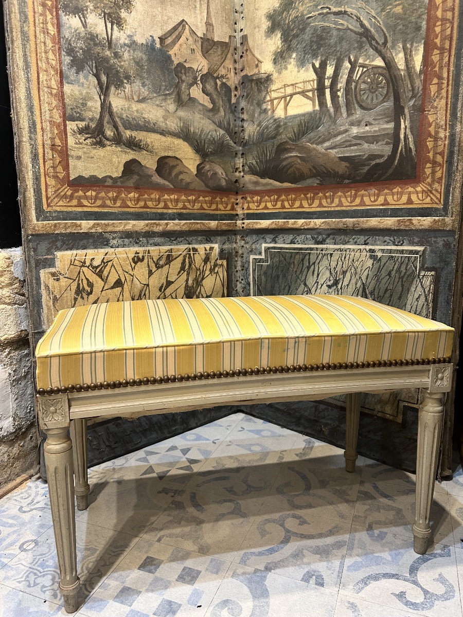 Louis XVI-style Bench 